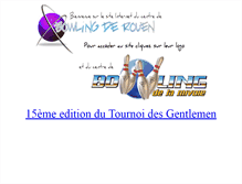 Tablet Screenshot of bowlingderouen.com
